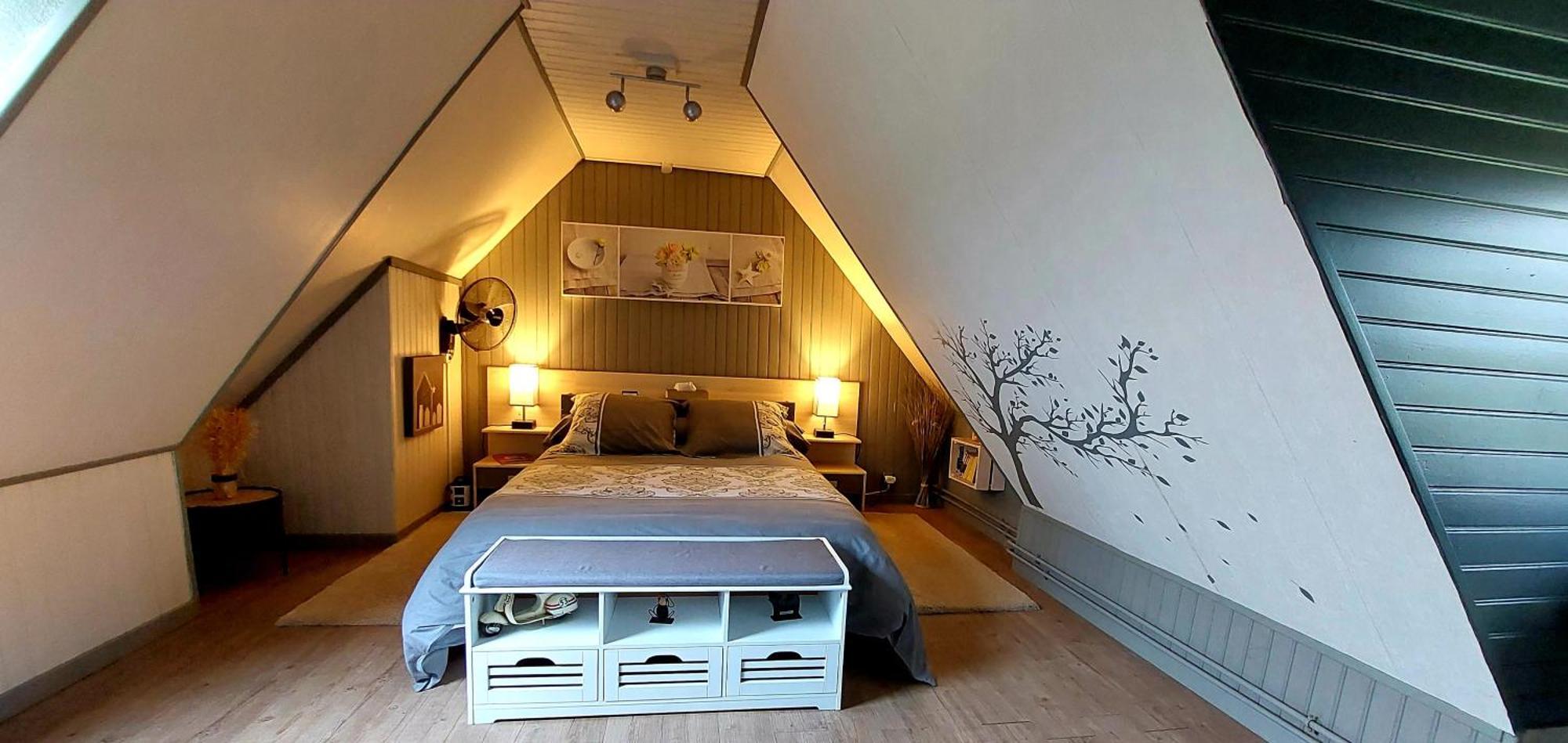 La Longère Des Nuits De Varenne Muchedent Chambre photo