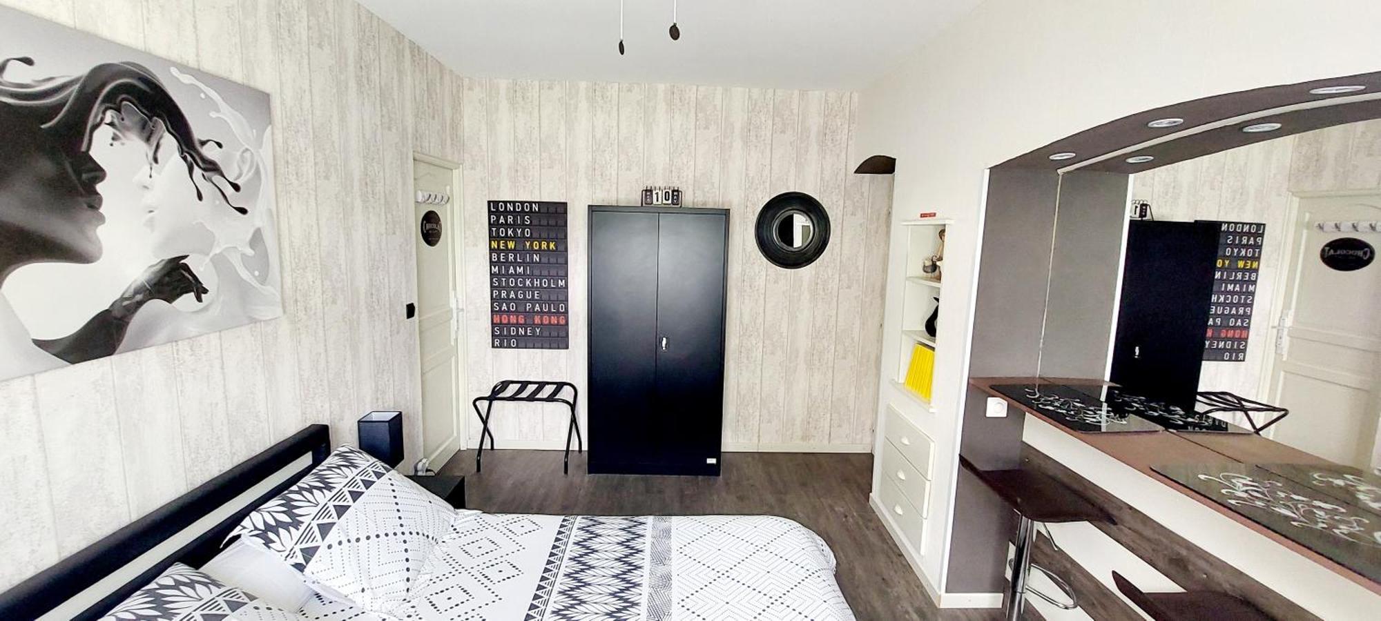 La Longère Des Nuits De Varenne Muchedent Chambre photo